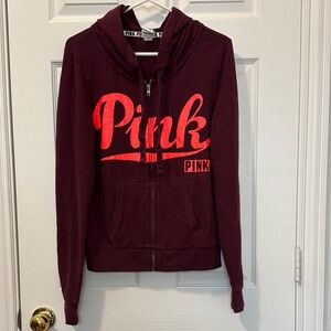 VS PINK zip-up hoodie jacket